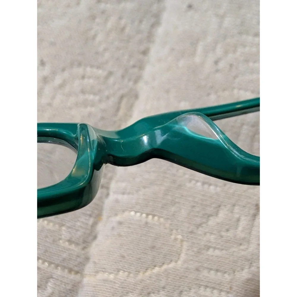 Eyebobs Eyeglasses Eye Glasses Readers 2275 Peckerhead Green And Zebra